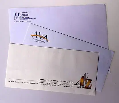 הדפסה על מעטפות
