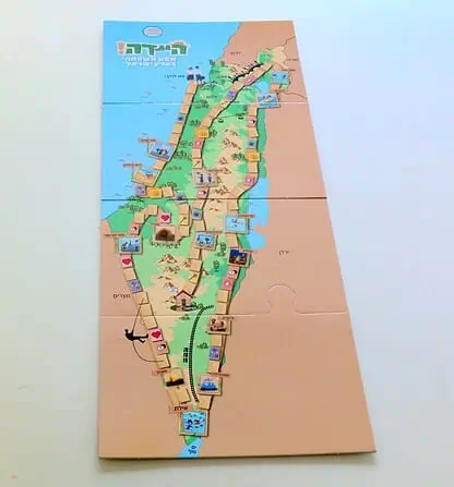 לוח משחק ארץ ישראל - - דפוס יזמה