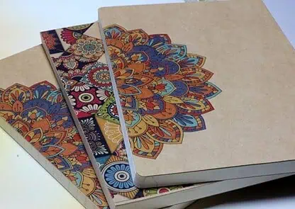 מחברת קרפט, כריכה בדבק חם