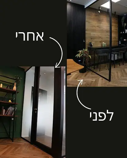 חיפוי דלתות כניסה