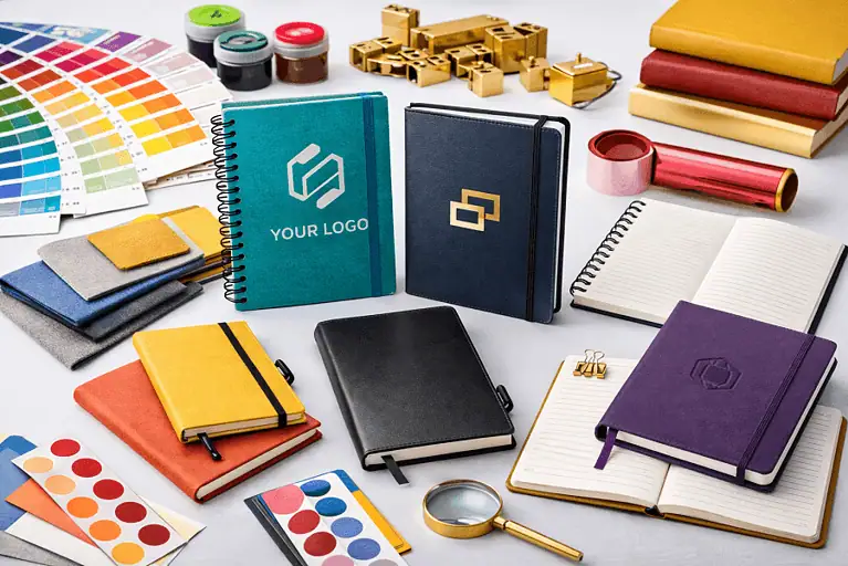 מחירון מחברות ממותגות – כמה זה באמת עולה ומה משפיע על המחיר? מחירון מחברות ויומנים ממותגים עם לוגו בעיצובים וצבעים שונים